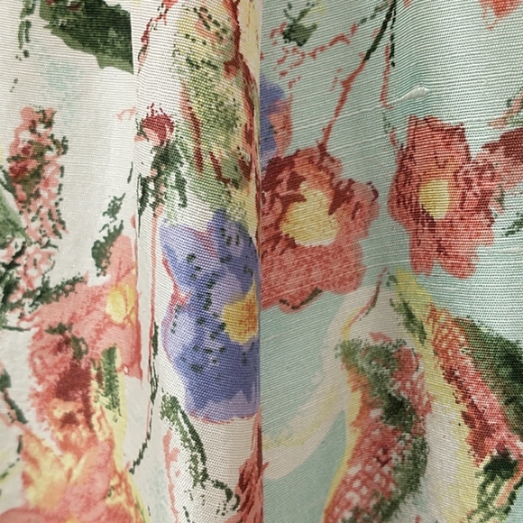 Silk Floral Maxi Long Skirt Jeanine Dray French Flair Excellent Quality & Cond. - Picture 5 of 9